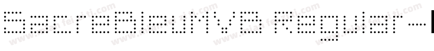SacreBleuMVB Regular字体转换